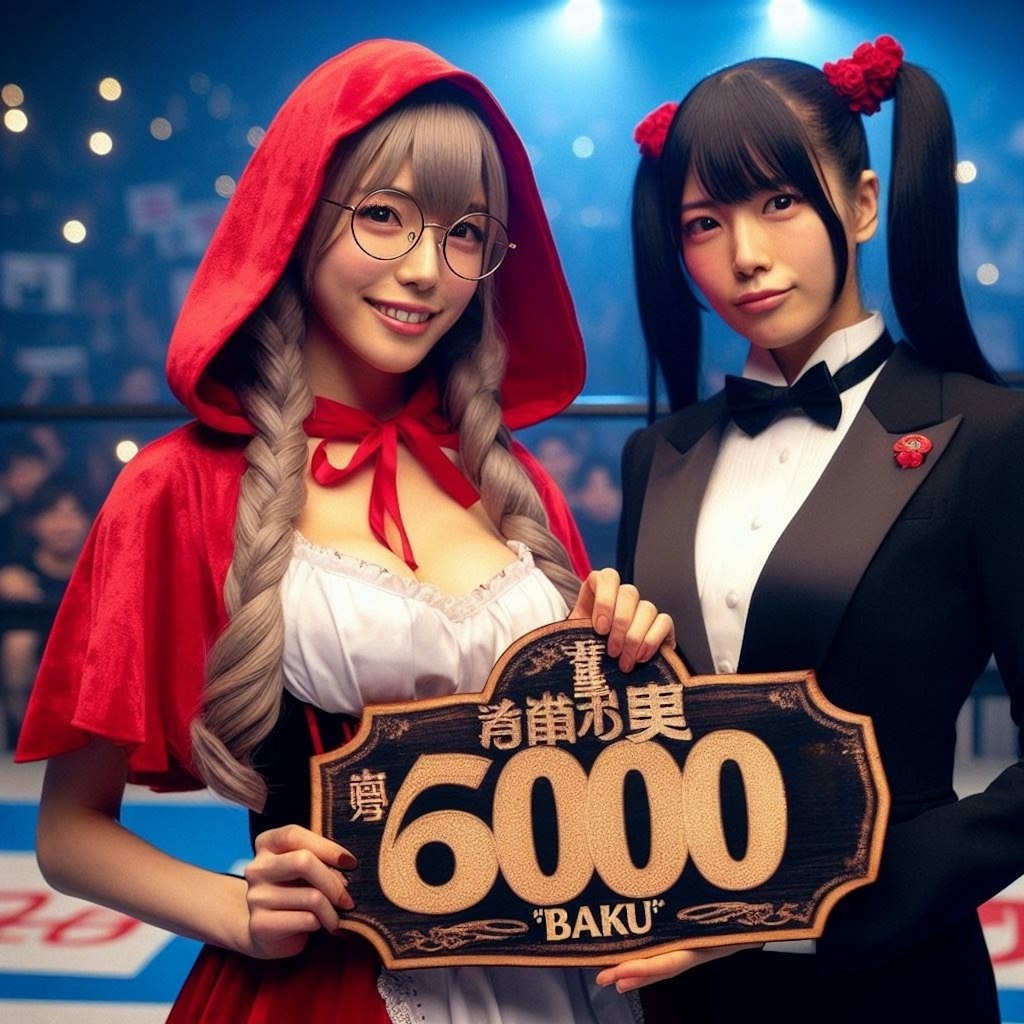 Bakuさん6000いいね！お祝い企画