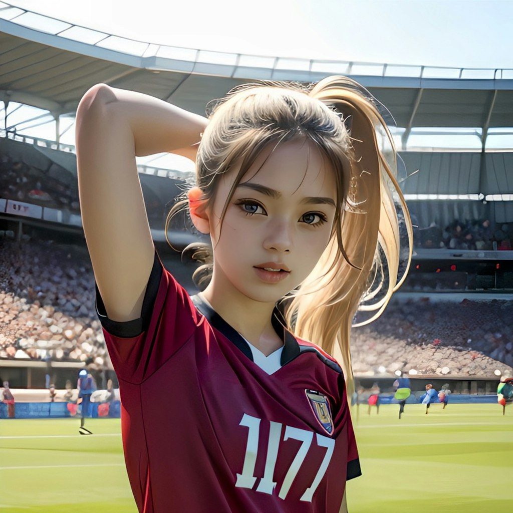 サッカー女子⚽️