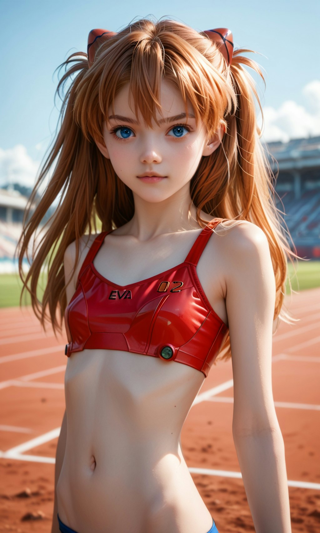 EVA_S・アスカっぽい_006 スポーツウェア