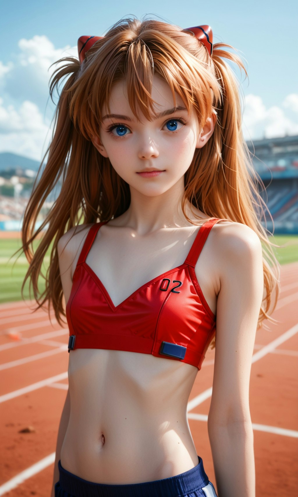 EVA_S・アスカっぽい_006 スポーツウェア