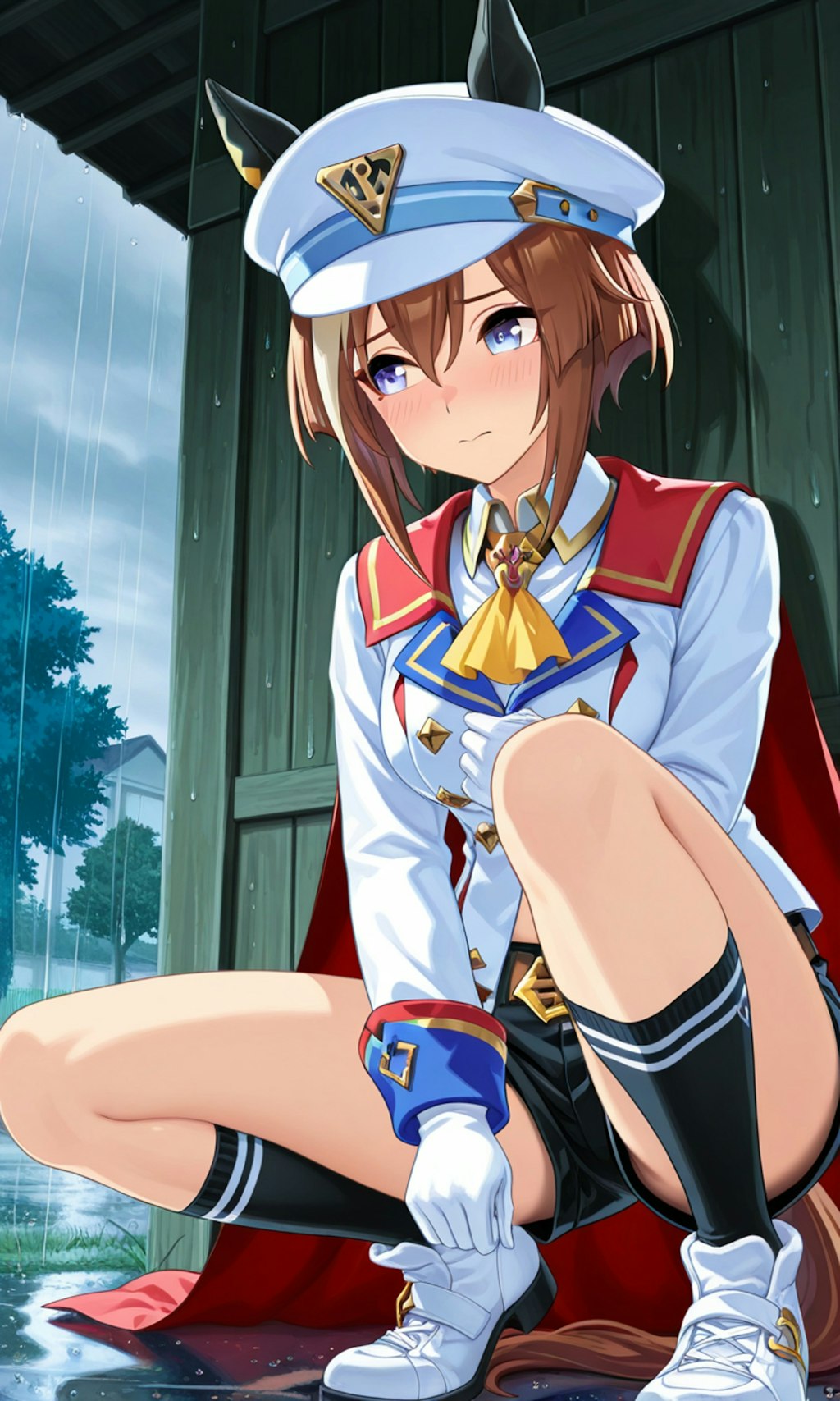 シュヴァルグラン　雨宿り