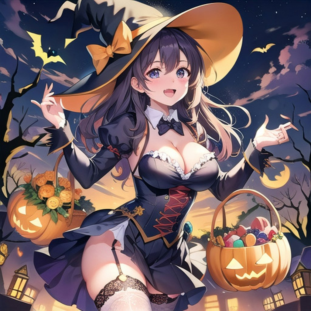 ๘(O_O๘)ハロウィ〜ン