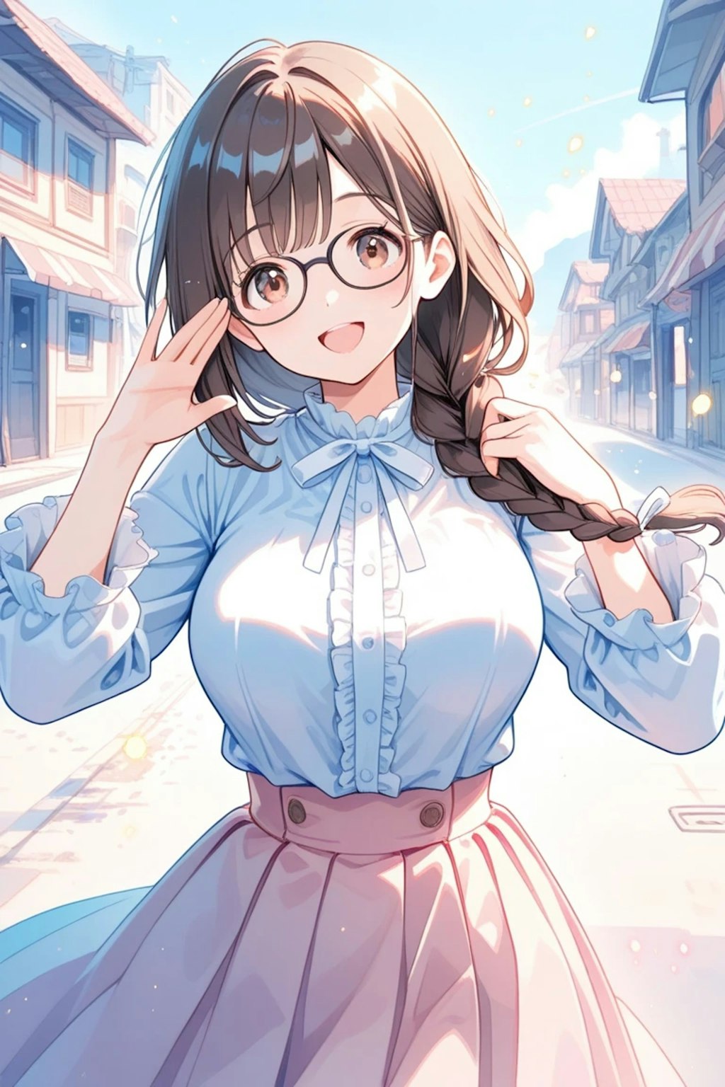 休日の朝は爽やかに