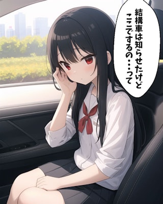 車内JCパンチラ援交