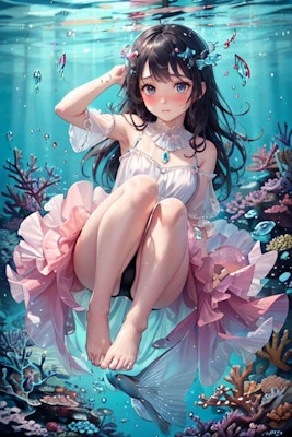 水中の少女9