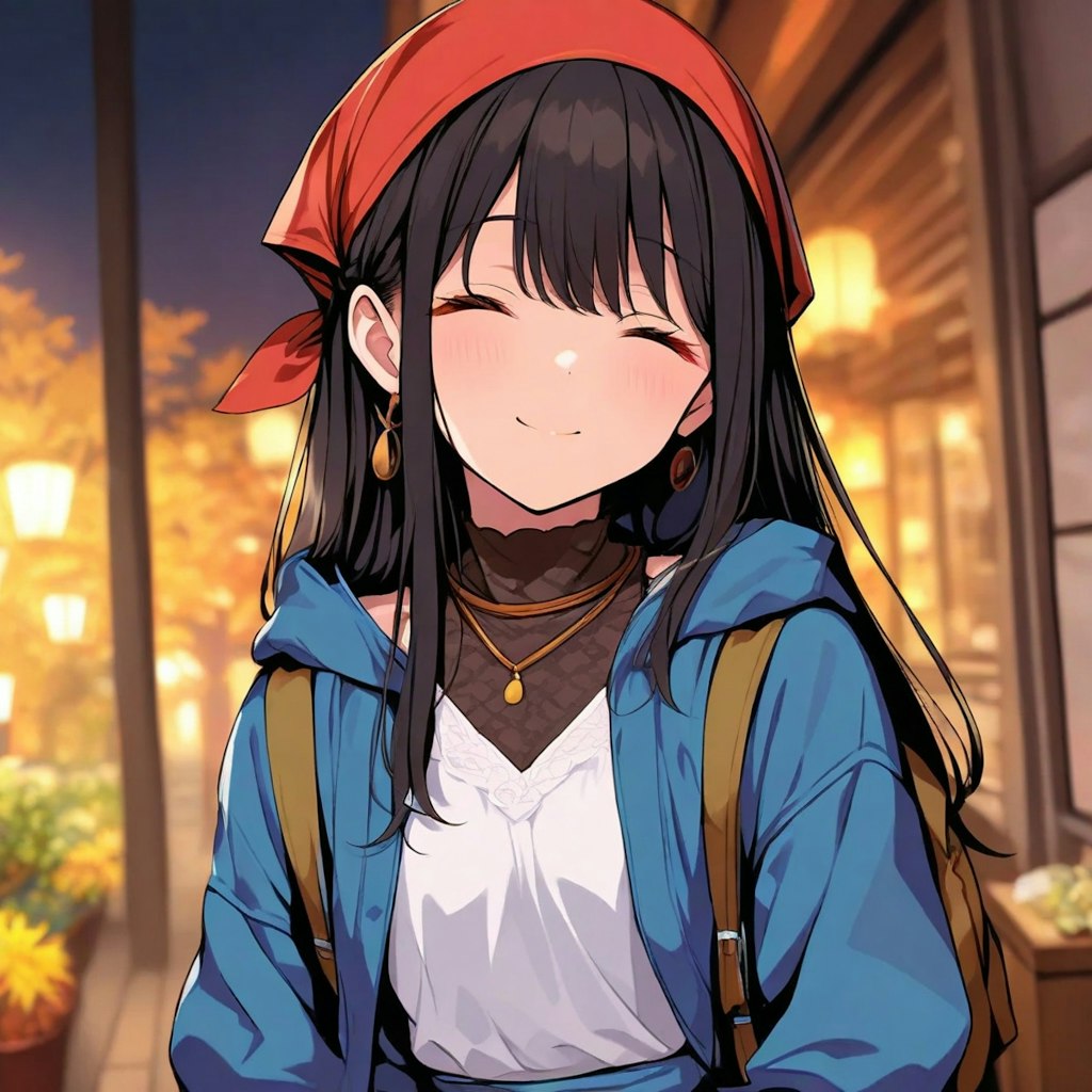 糸目の商人