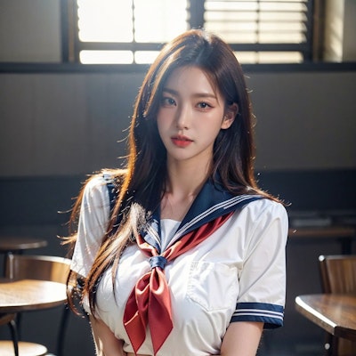 AI Girl Vol 555 | Lovely uniform