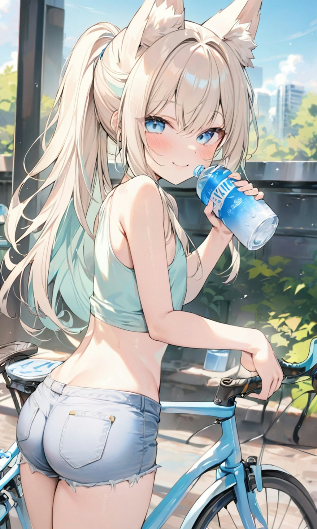 狐耳少女の夏