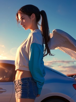 車と天使（2）