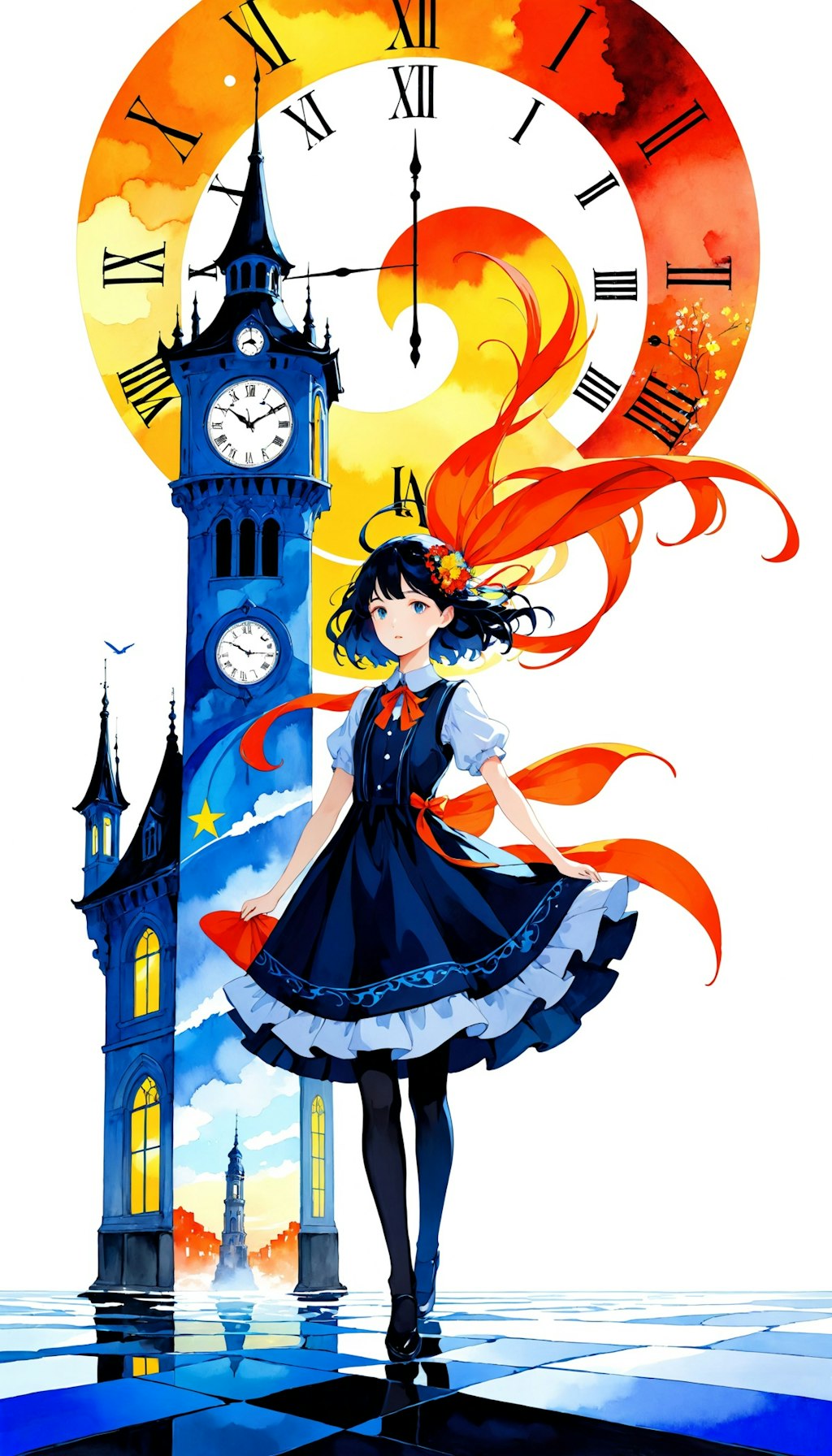 Alice in the Clock Tower