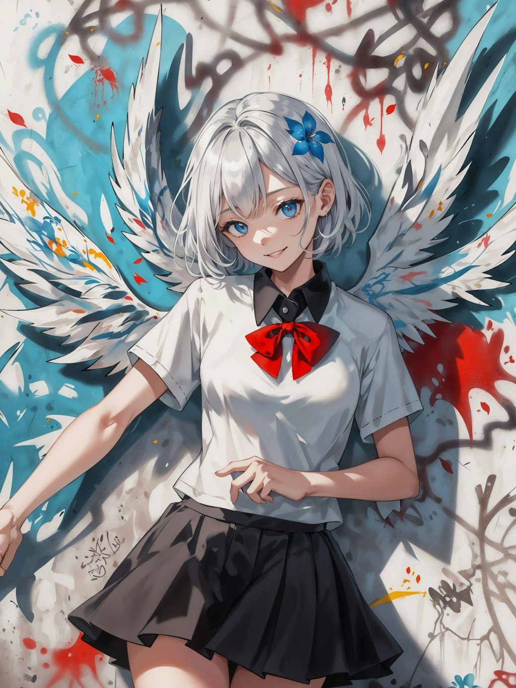 graffiti angel