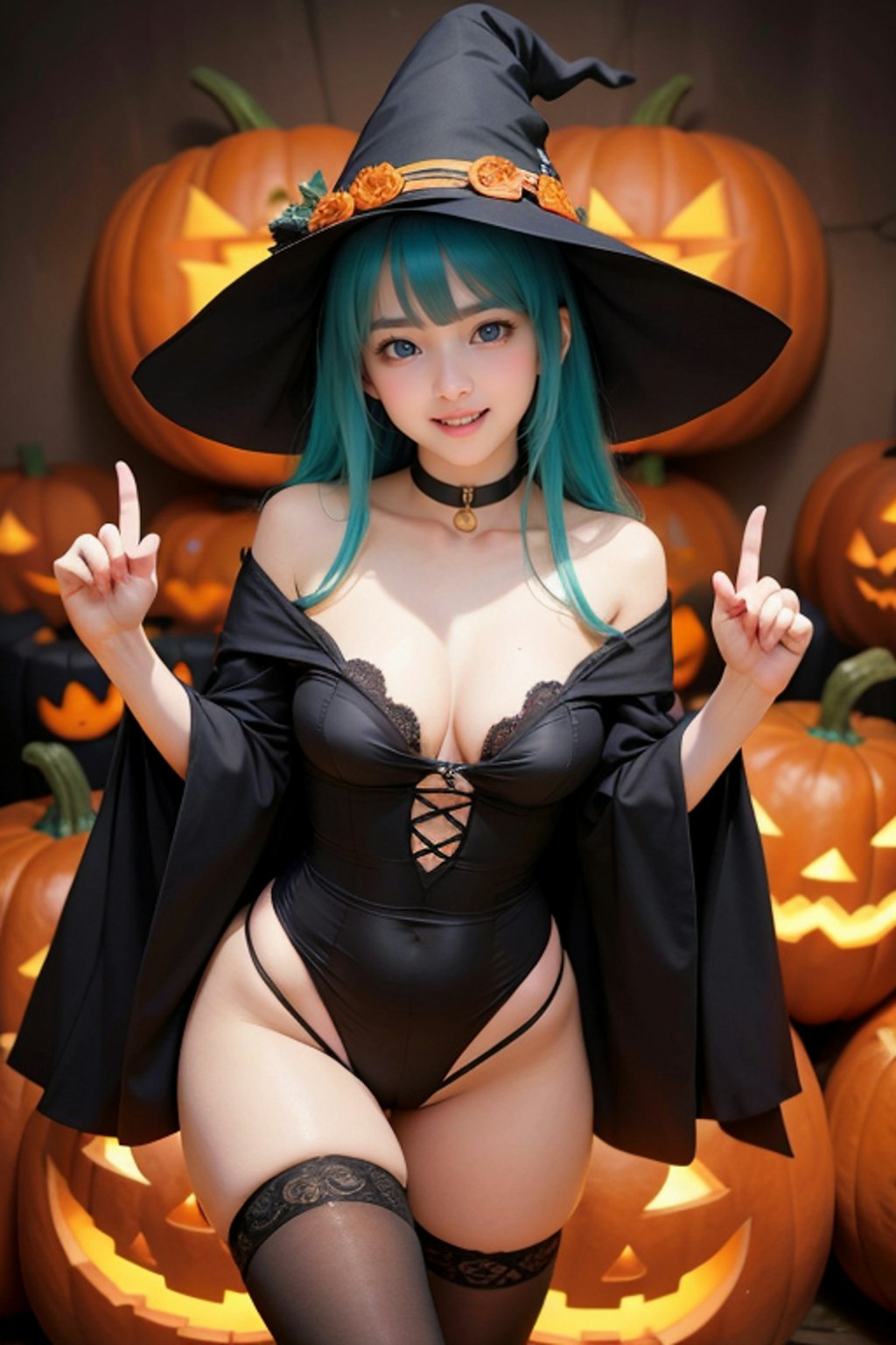 ハロウィンコスプレ アクア3