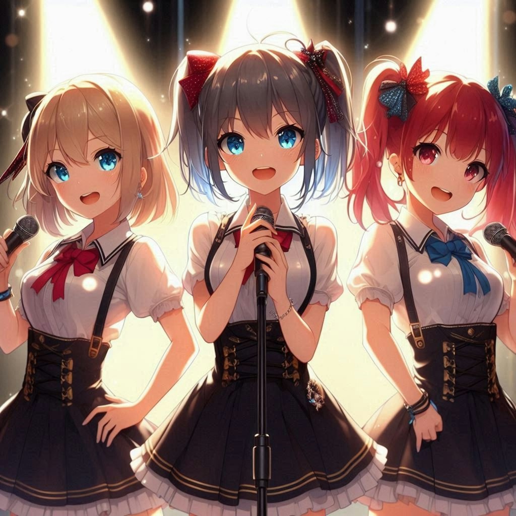 アイドル３人組