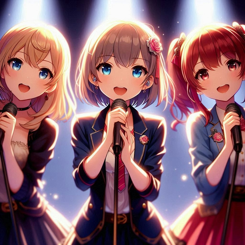 アイドル３人組