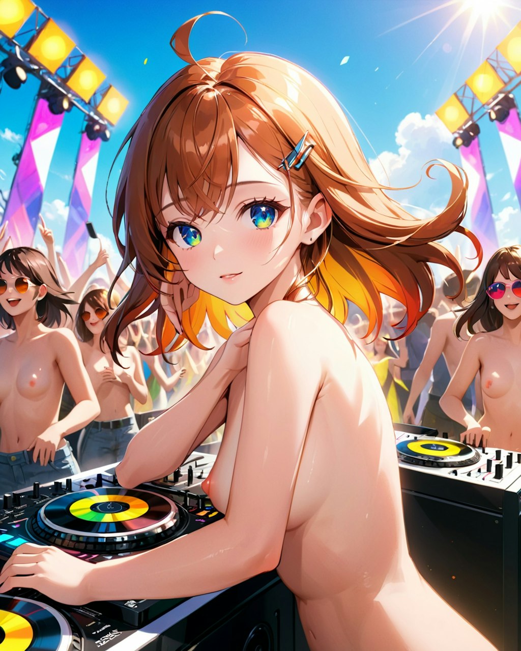 全裸フェスのDJ(R-18)