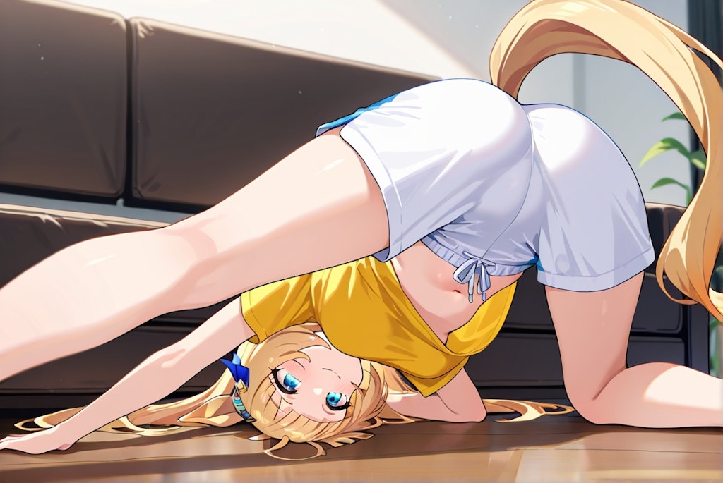 逆立ちのテスト