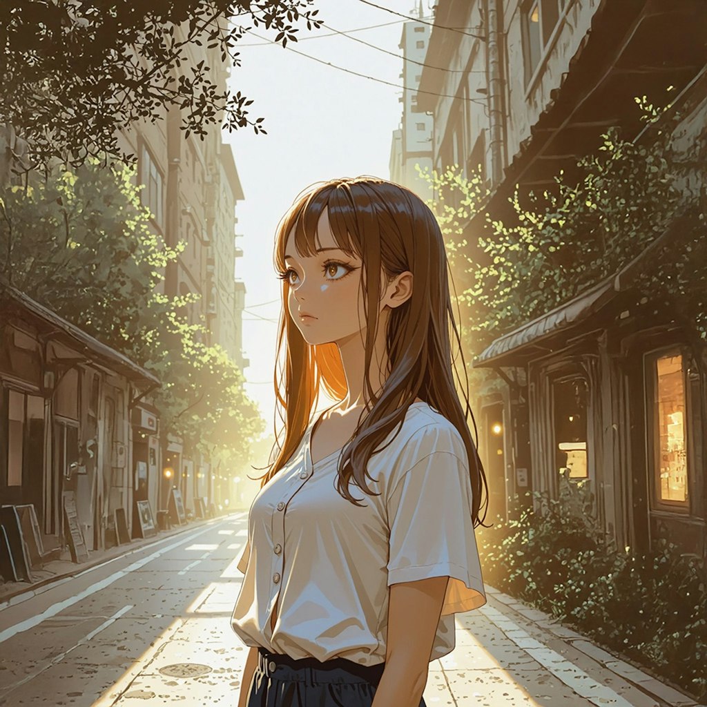 午後のアベニュー