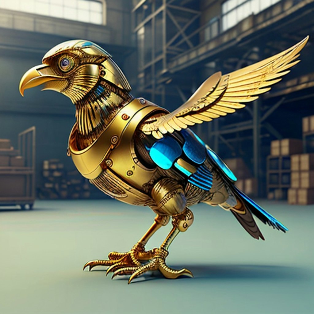 robot bird