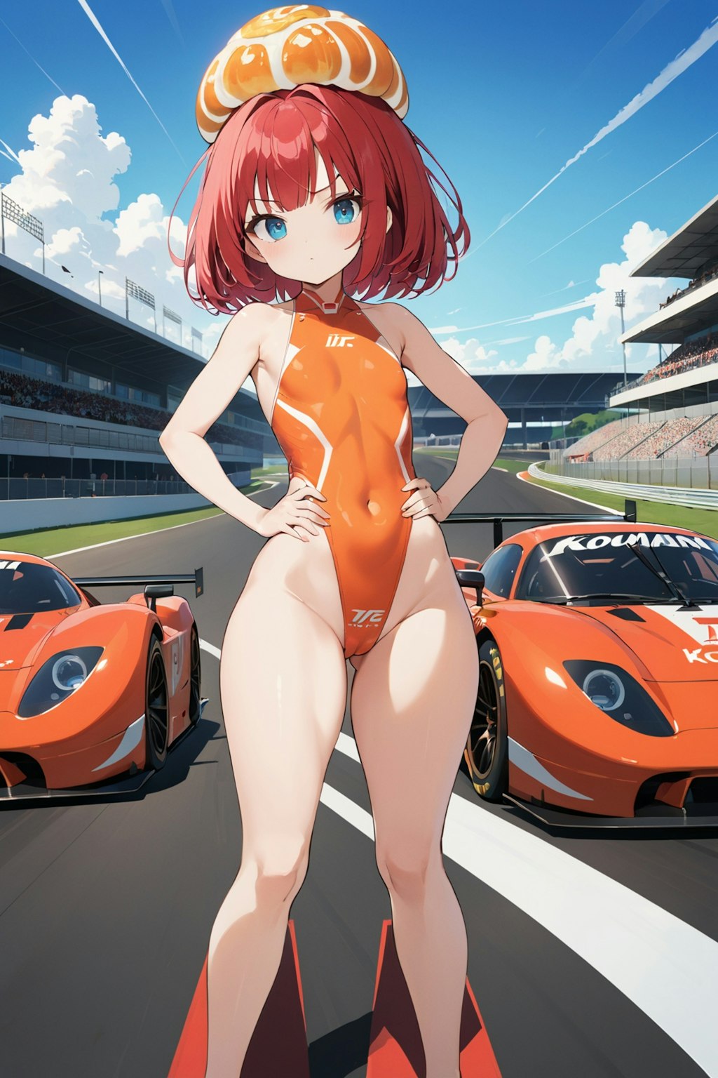 【謎画像】レースクイニーアマンになったうちの子たち