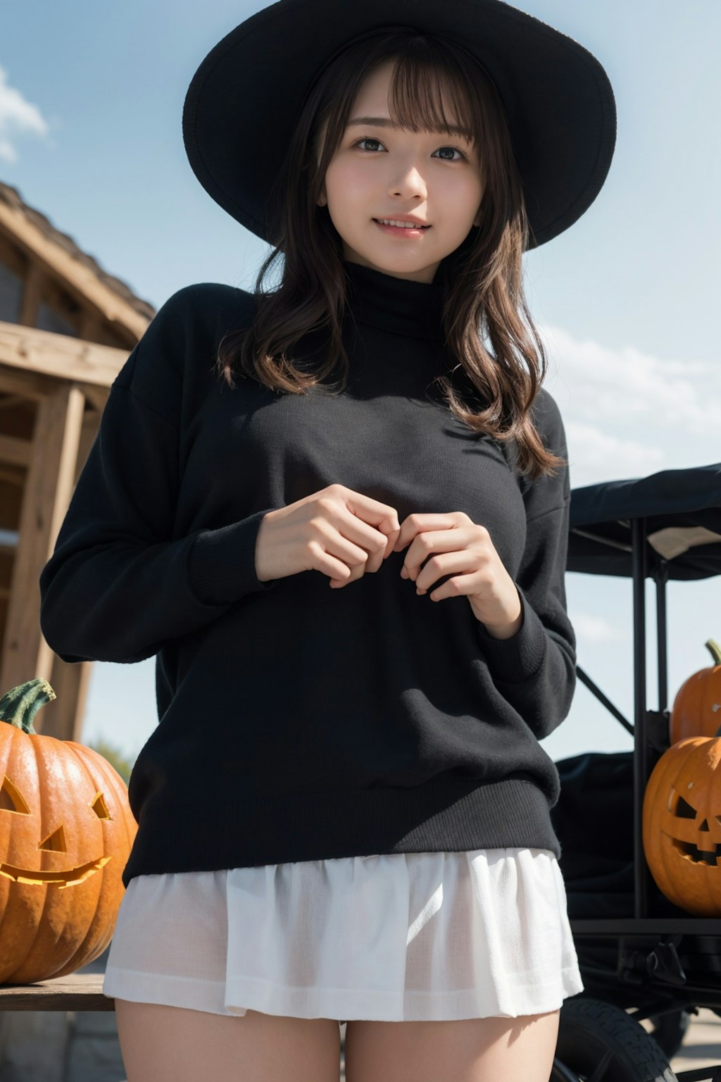 ハロウィンの女の子 2