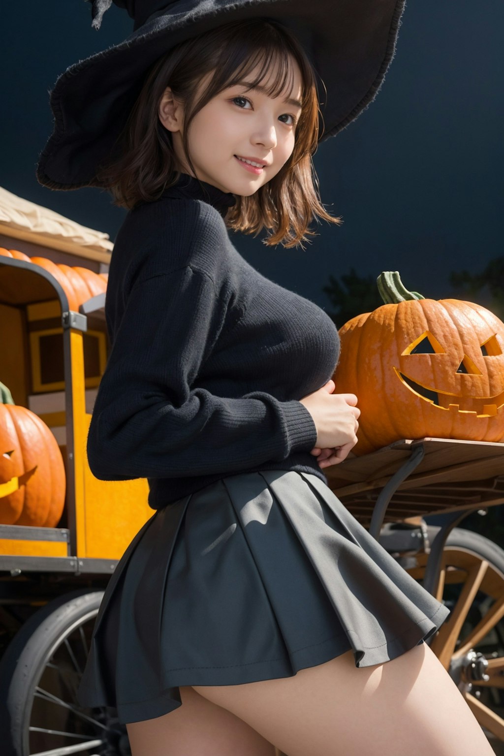 ハロウィンの女の子 2