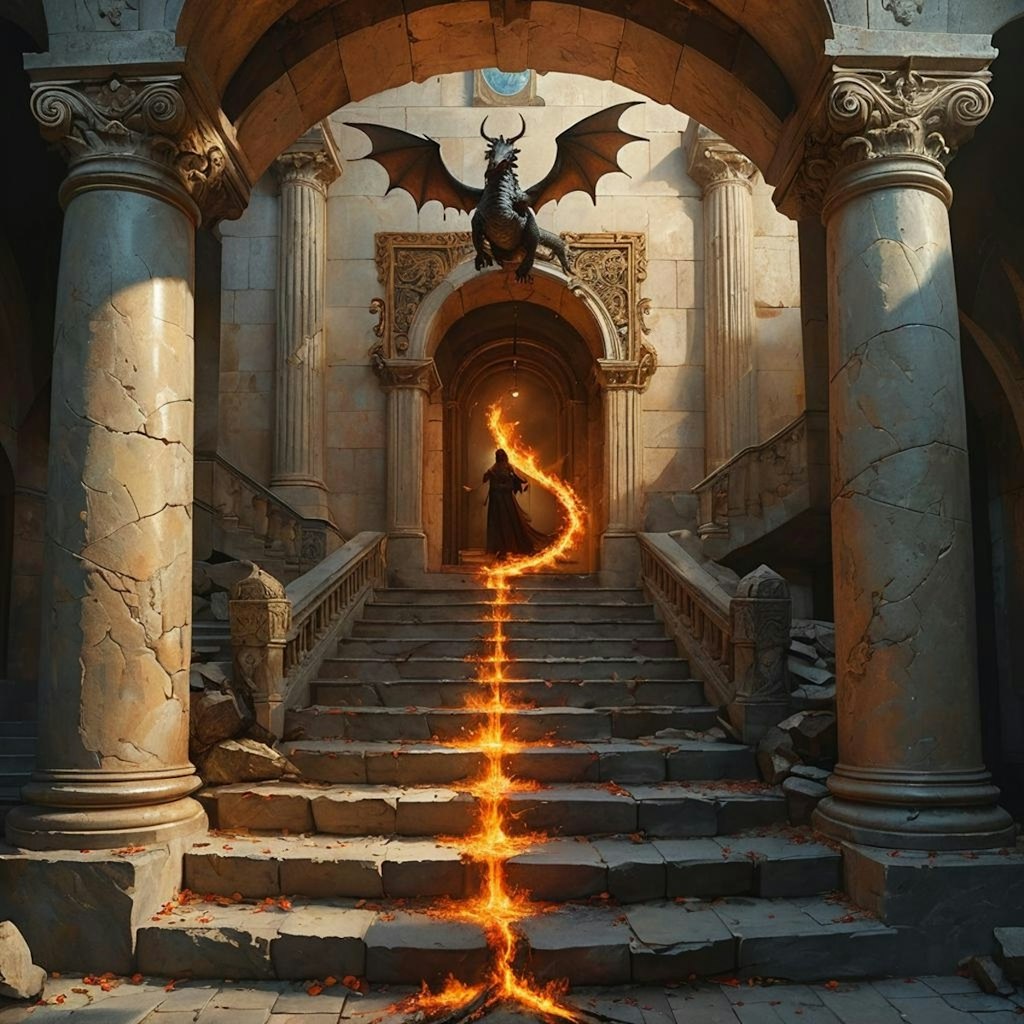 Fantasy staircase