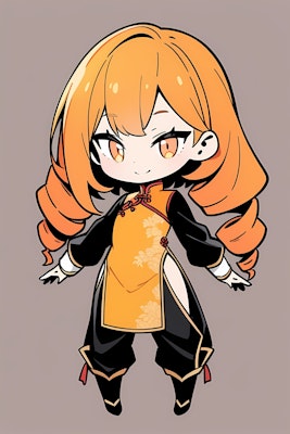 橙髪ちゃん