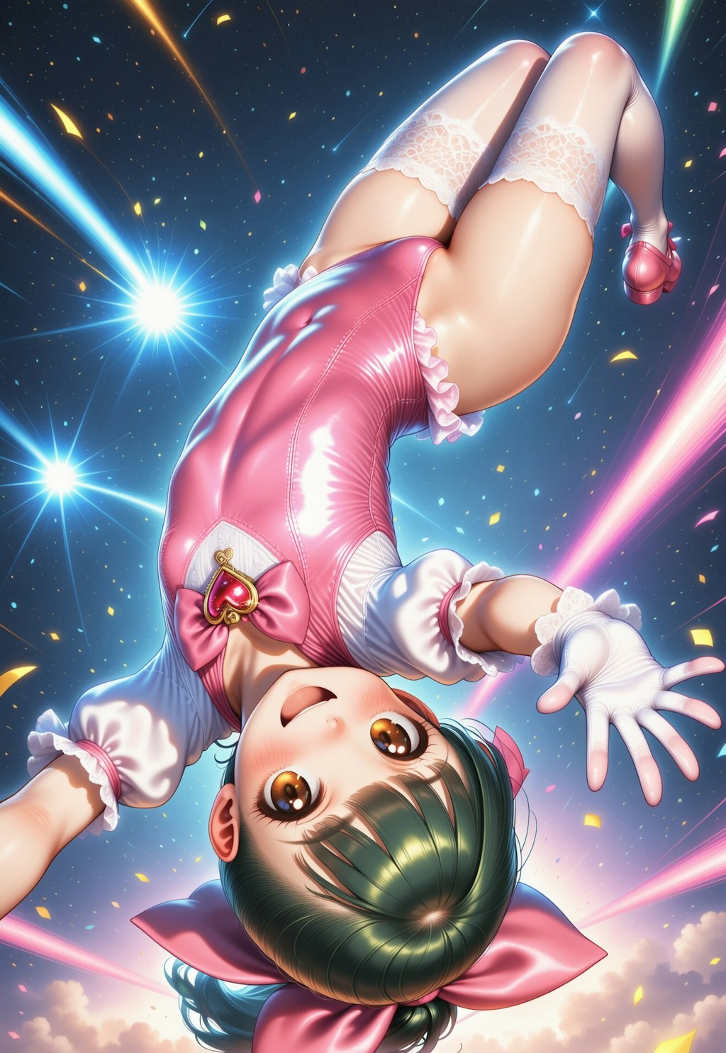 当たりませんっ！
