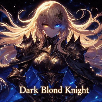 ダークブロンドナイト-Dark blond knight- | の人気AIイラスト・グラビア