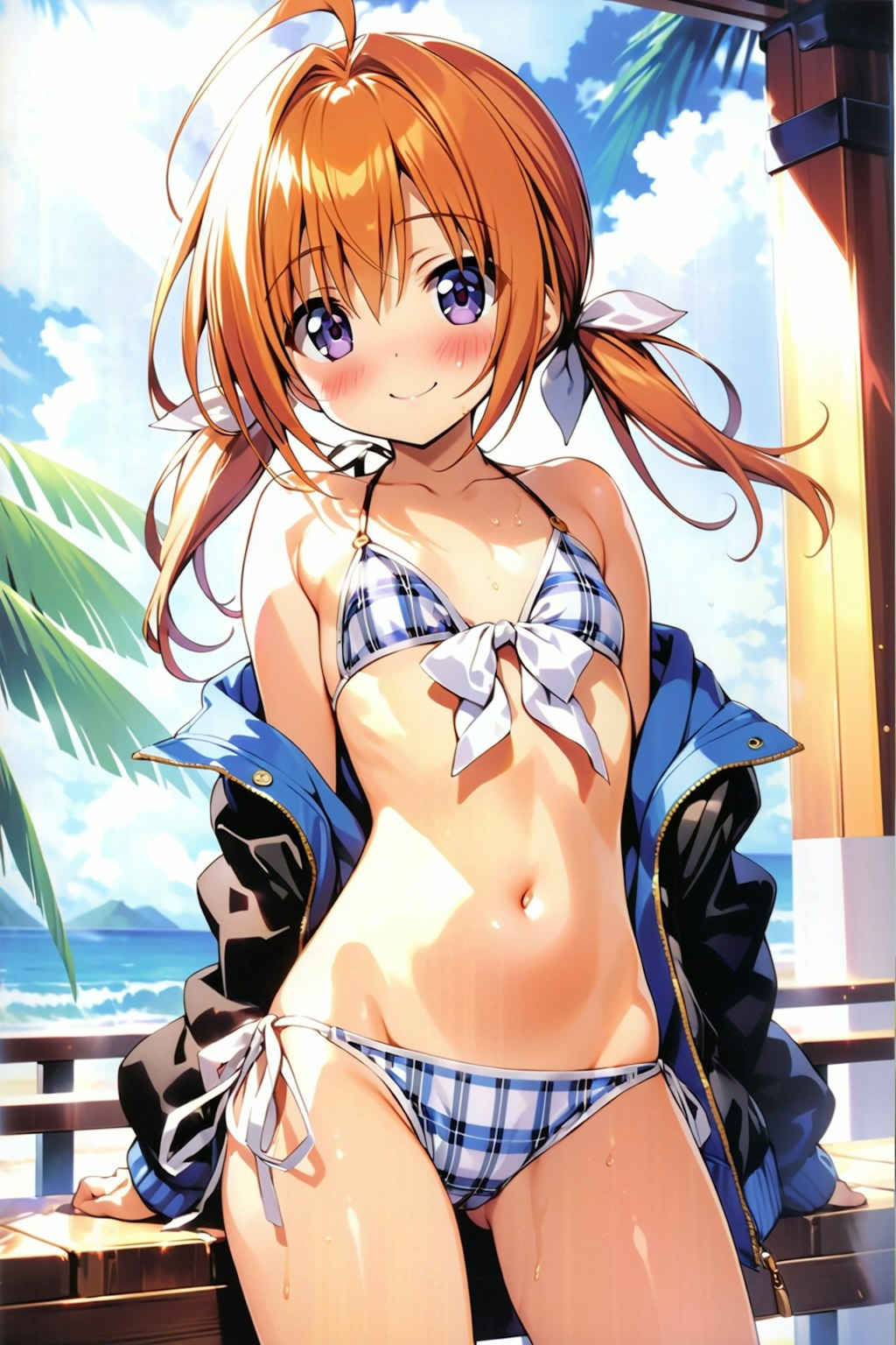 こっちはまだ夏、だよ