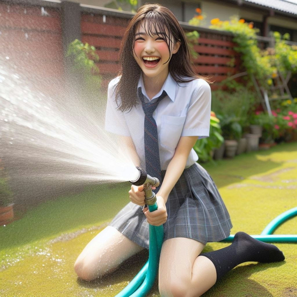 うぇ～い👧💦