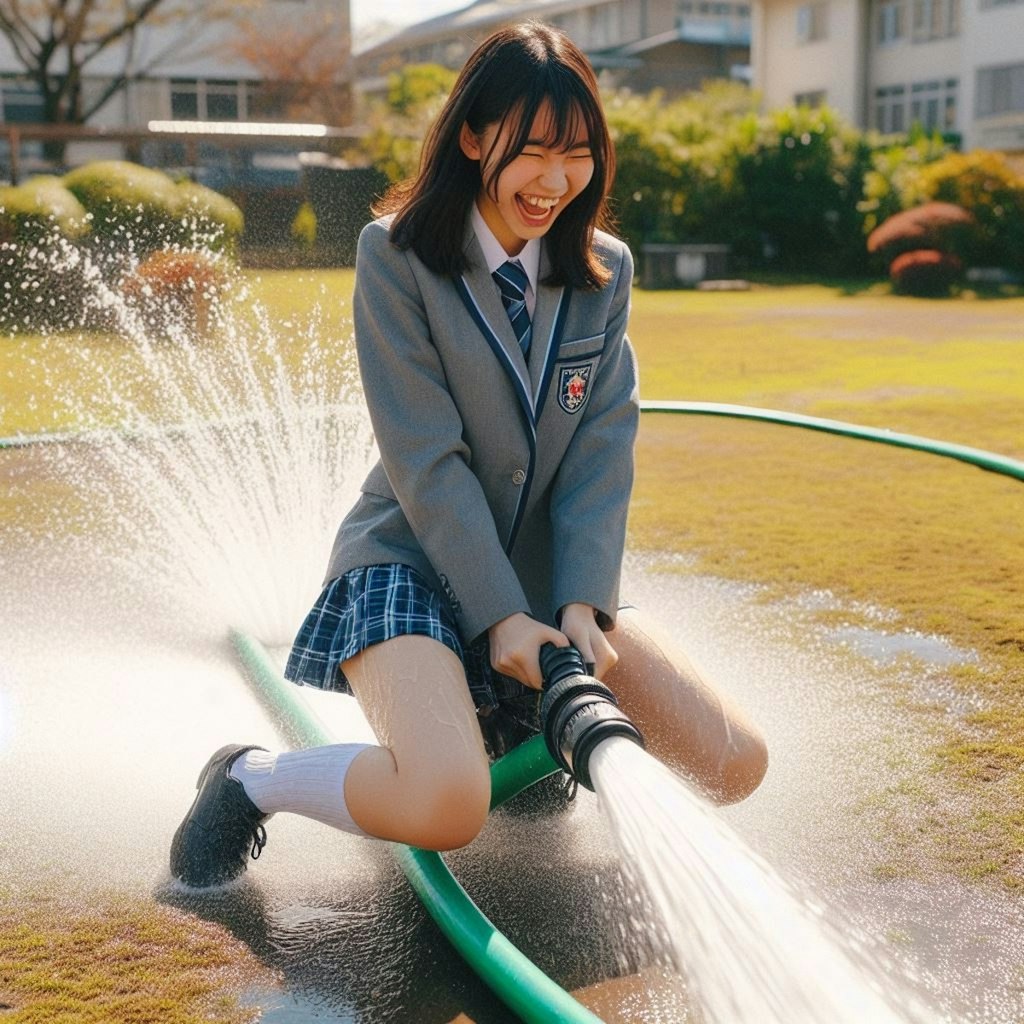 うぇ～い👧💦