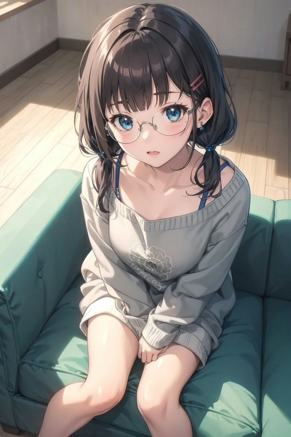 休日ニット