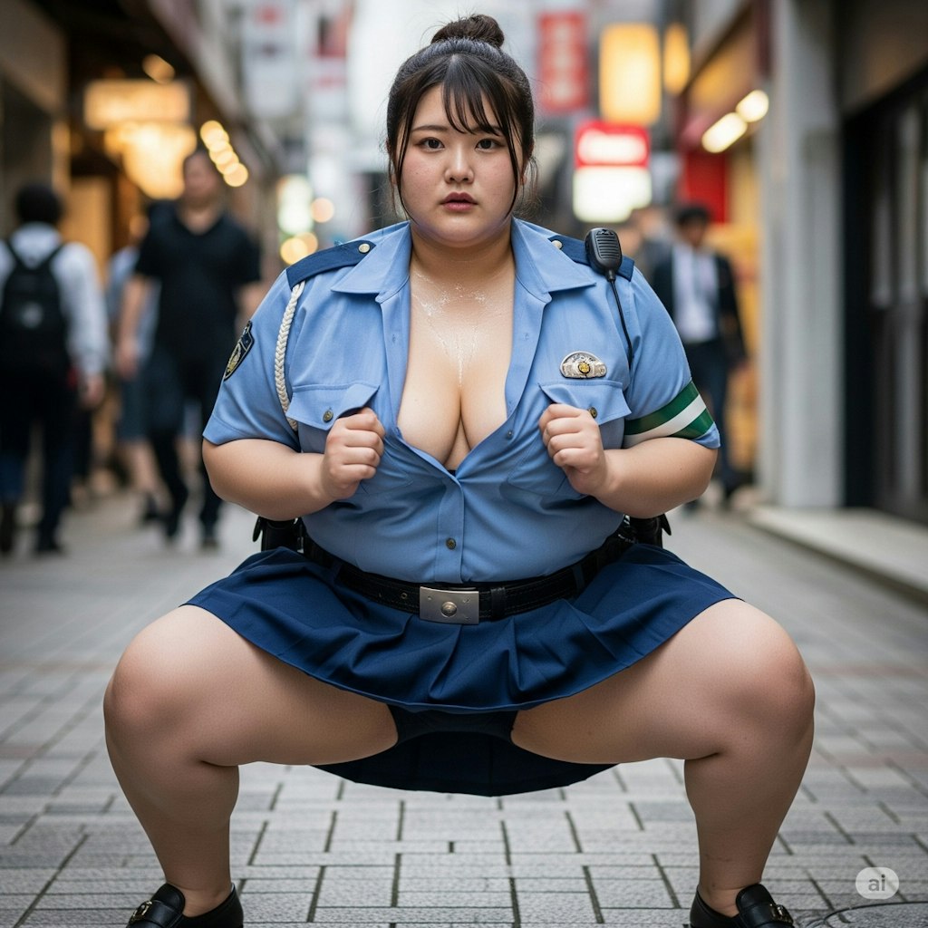 ぽっちゃり警官