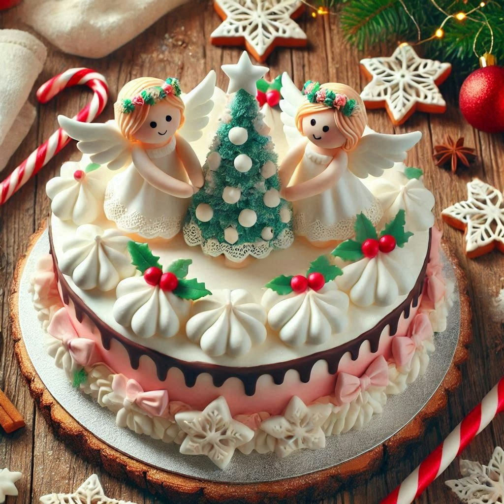 天使のクリスマスケーキ