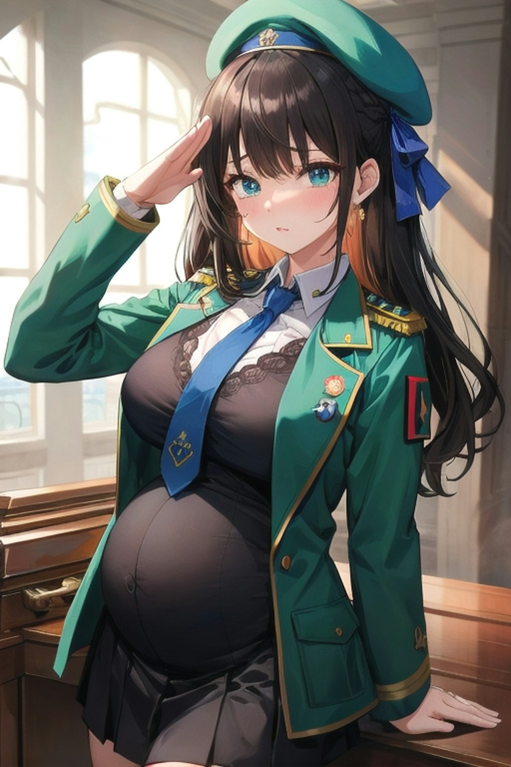 女軍人