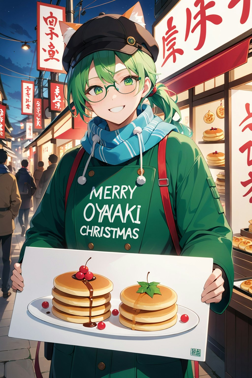 クリスマス任意焼き