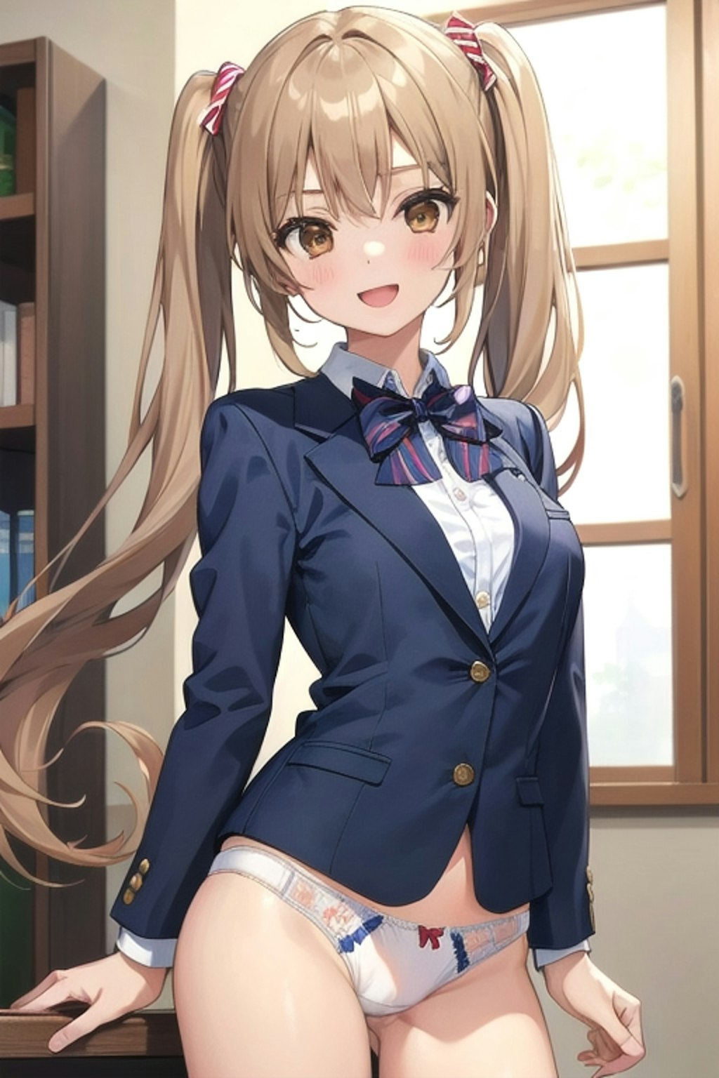 School twintails girl