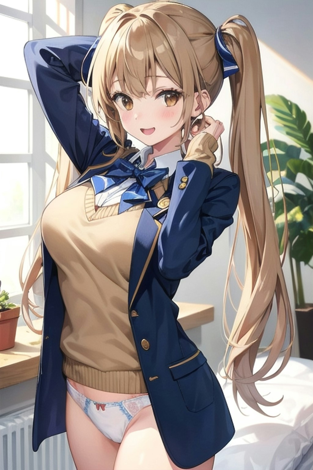 School twintails girl