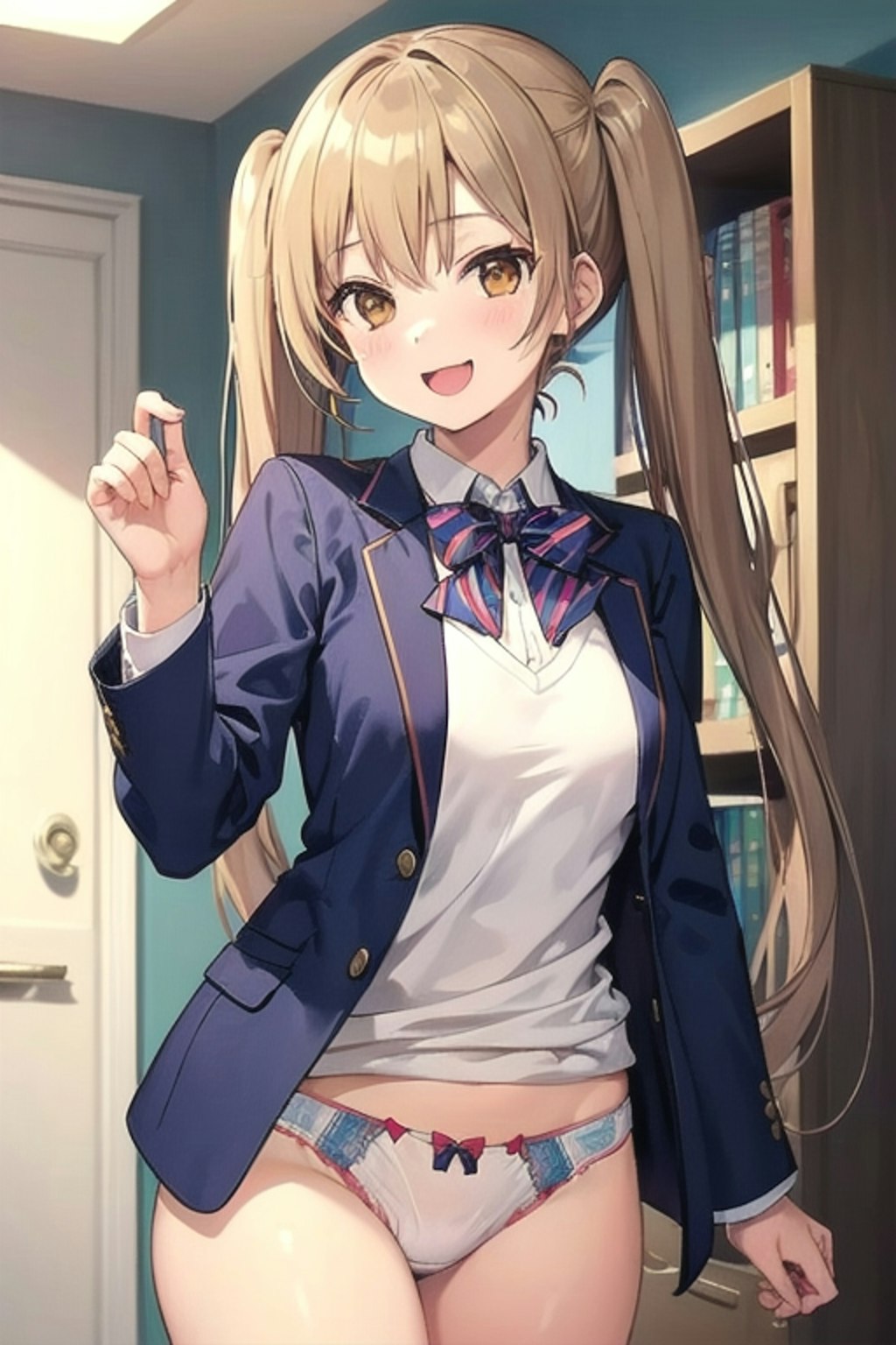 School twintails girl