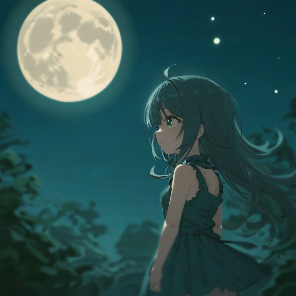 一語生成「moon」