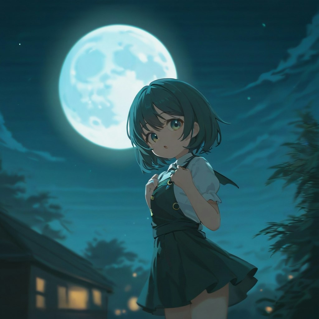 一語生成「moon」