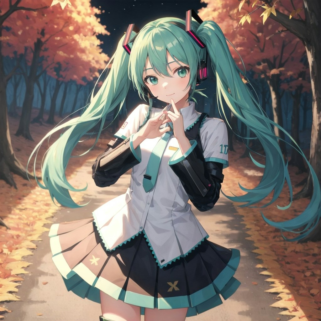 V4B　初音ミク　何か言いたそうなミクさん