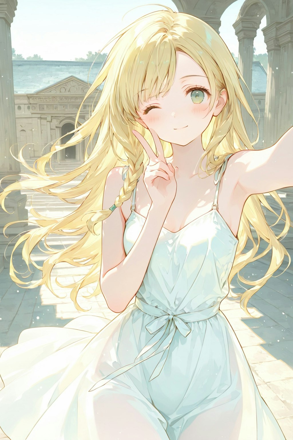 オリシアちゃんとギリシャ観光♪