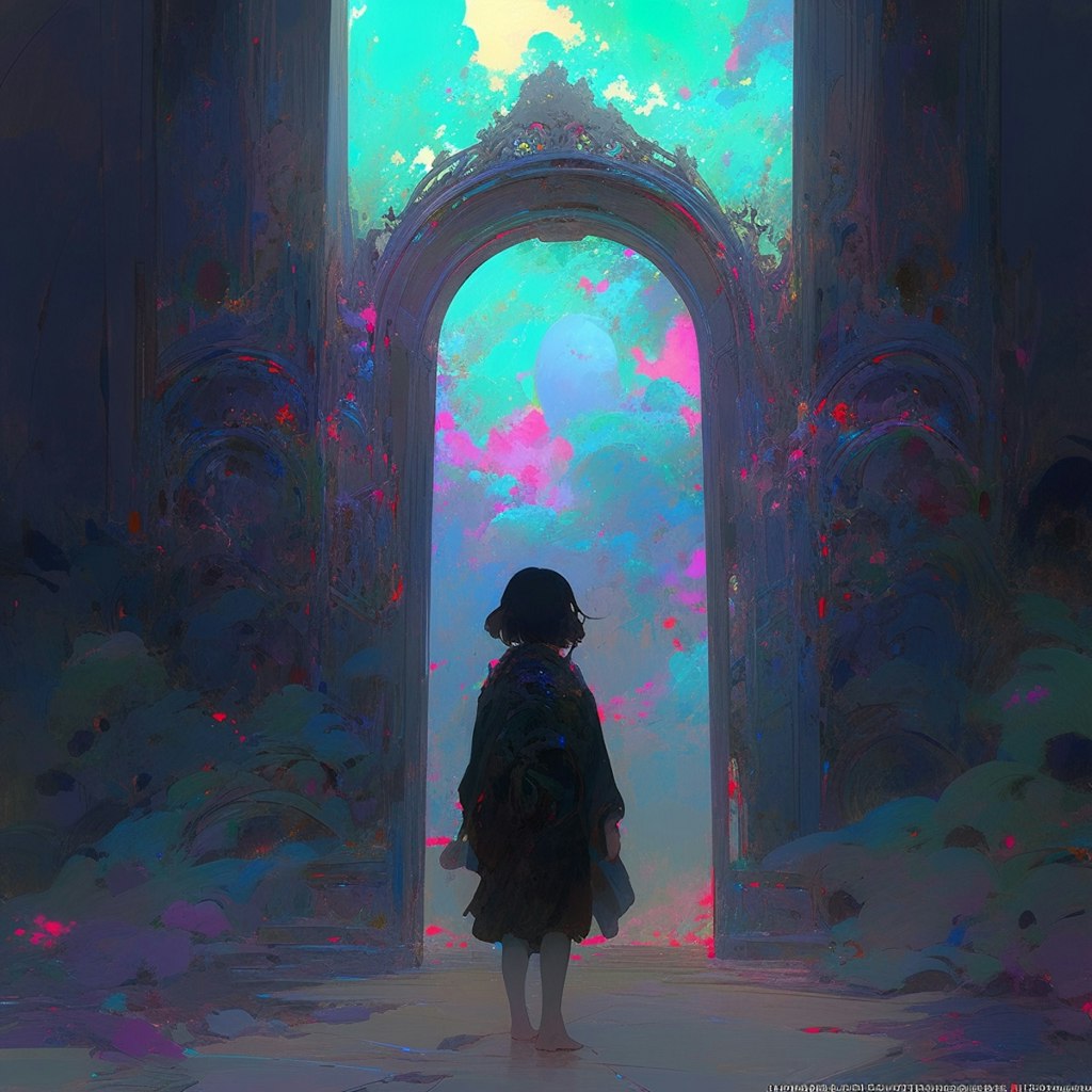 mysterious gate