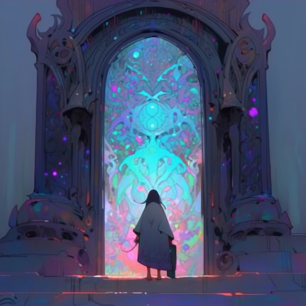 mysterious gate