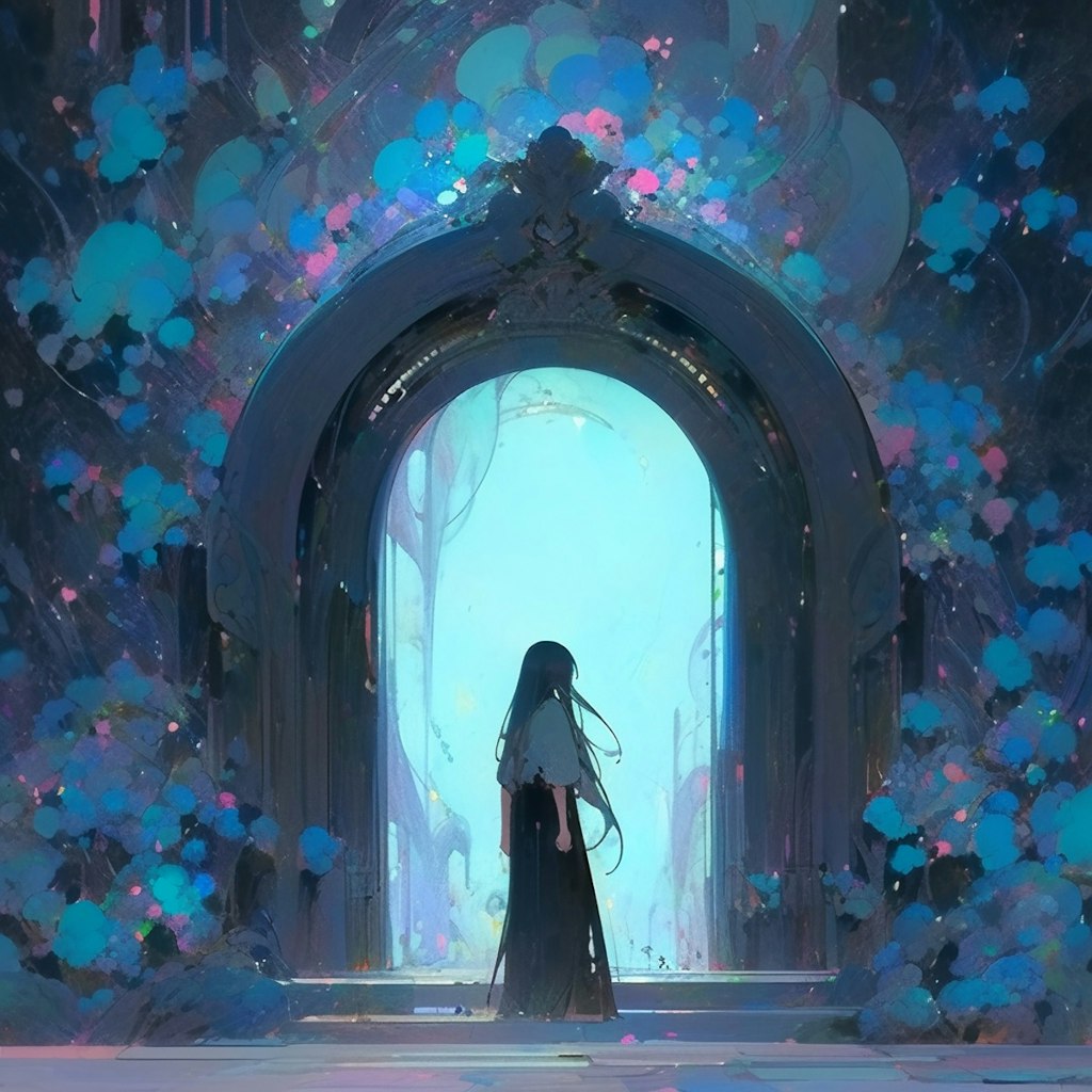 mysterious gate