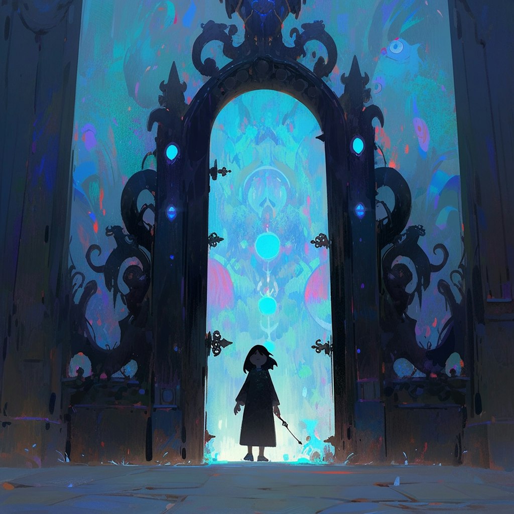 mysterious gate