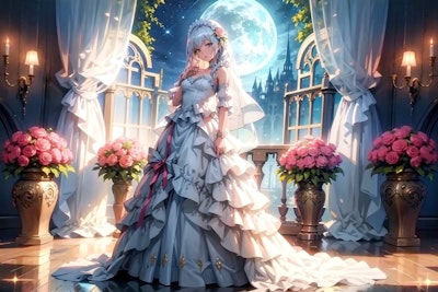 月下の花嫁