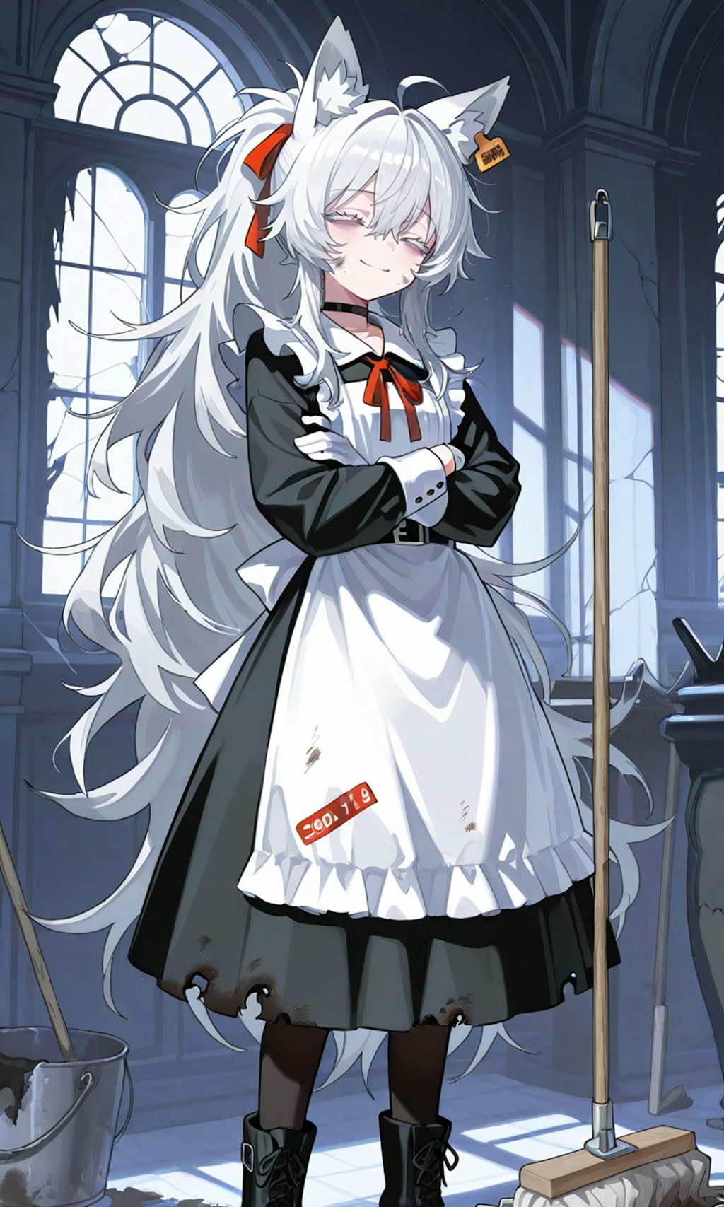 掃除完了！